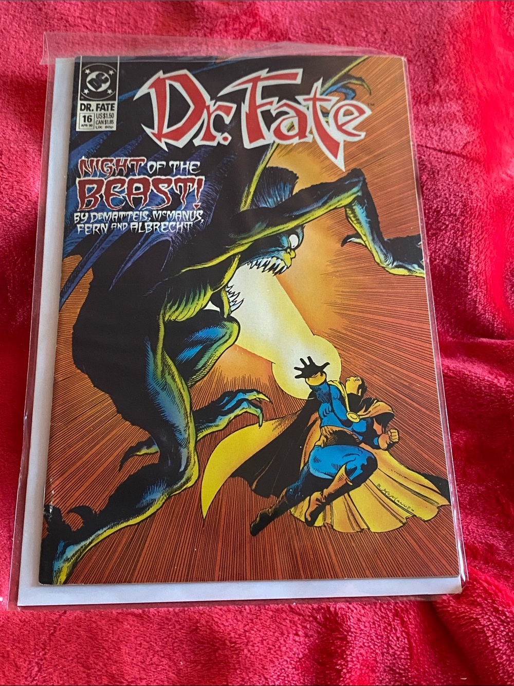 Doctor Fate (Volume 2) #16, published by DC Comics in April 1990